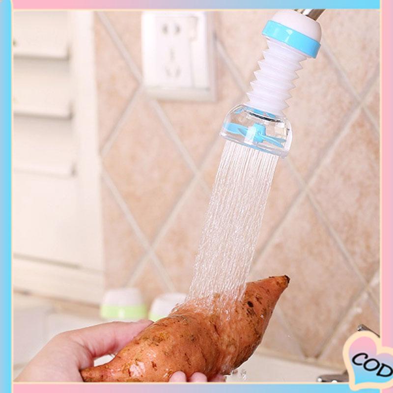 COD❤️ Faucet splash-proof head extended extension aerator kitchen rotatable filter nozzle-A.one