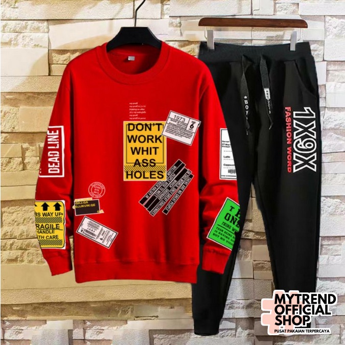 Baju Anak Korea Umur 12 13 14 15 Tahun TK Set Stelan Setelan Laki Cowok Pria Murah Import Cowo ld