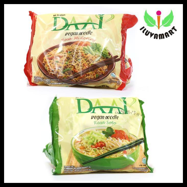 

HOT SALE Mie Instant DAAI Rasa Soto & Goreng Vegan boleh Campur / DA AI noodle terjamin