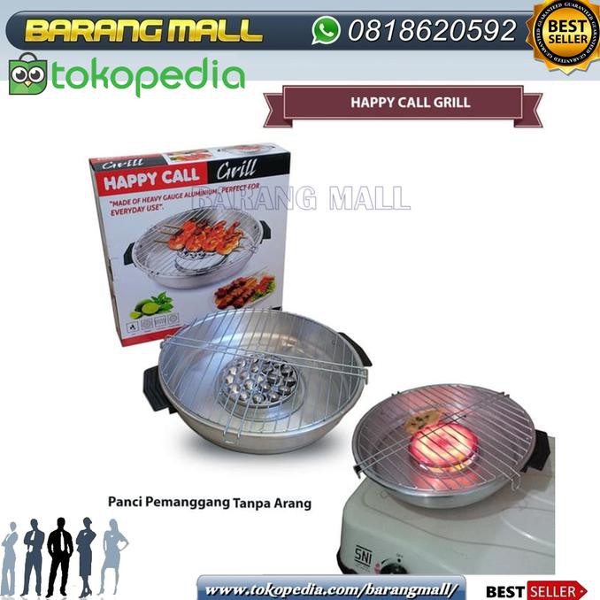 (READY COD) Panci grill / alat pemanggang pan HAPPY CALL 32 GRILLER ROASTED fancy HEMAT