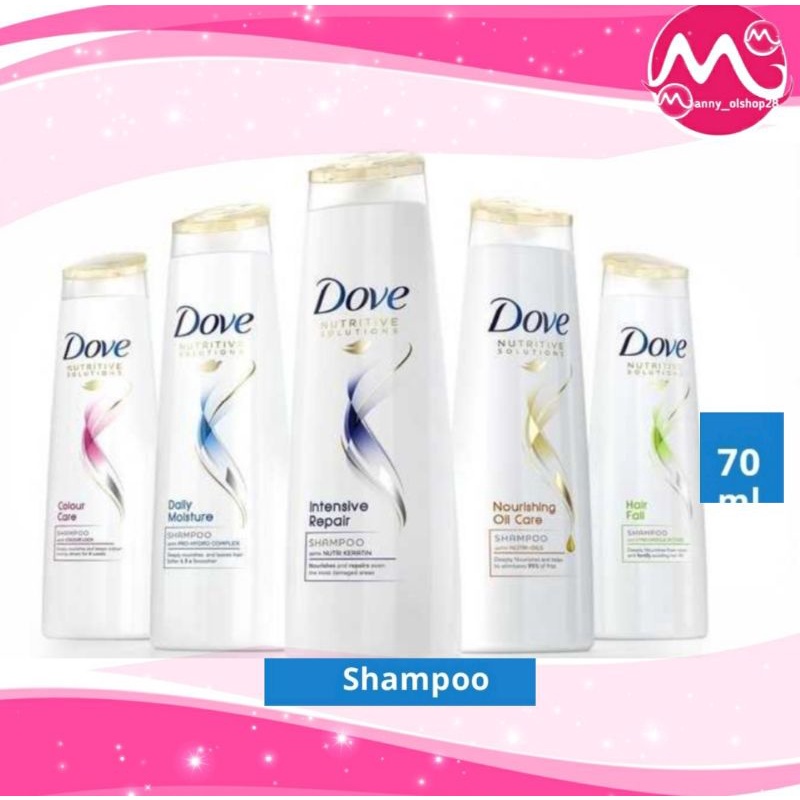 Shampoo DOVE Nourishing Glowing Ritual Shampo 160ml-0