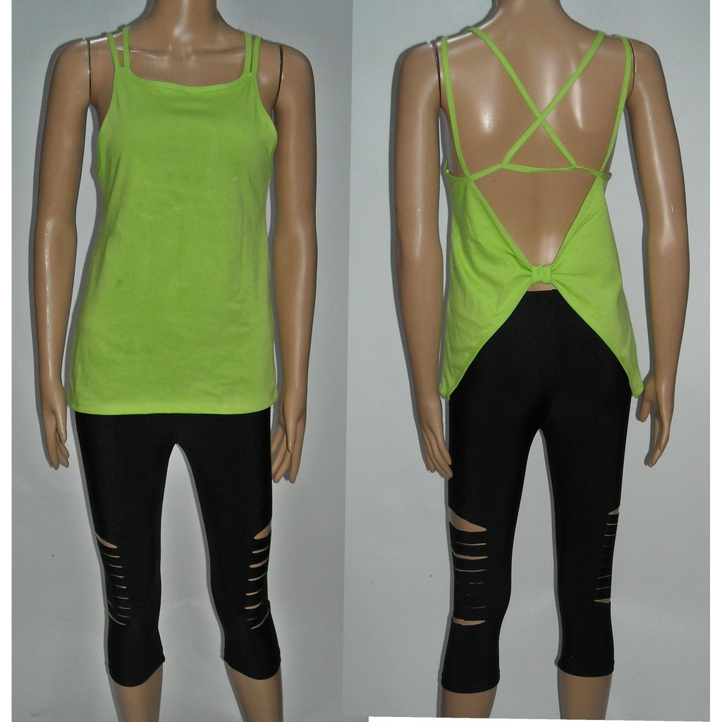 Stelan Baju Senam Zumba Yoga Dance Aerobic kode PR125