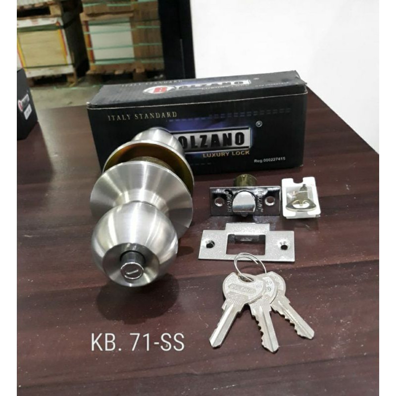 Kunci bulat stainless/ kunci pintu rumah