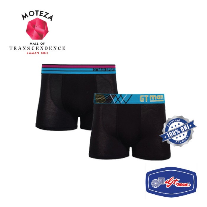 Celana Dalam Underwear Boxer Brief Pria - GT Man GTR 05 - Isi 2 pcs