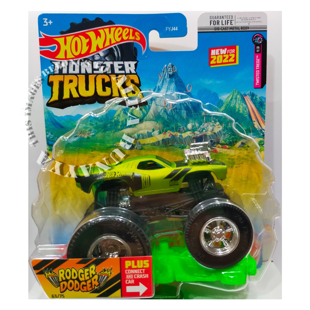 HOT WHEELS Monster Trucks - SERI J - Hotwheels Truck Original - Mainan Diecast Truk