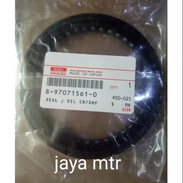 Seal crankshaft belakang / seal ker as panther 2.5cc