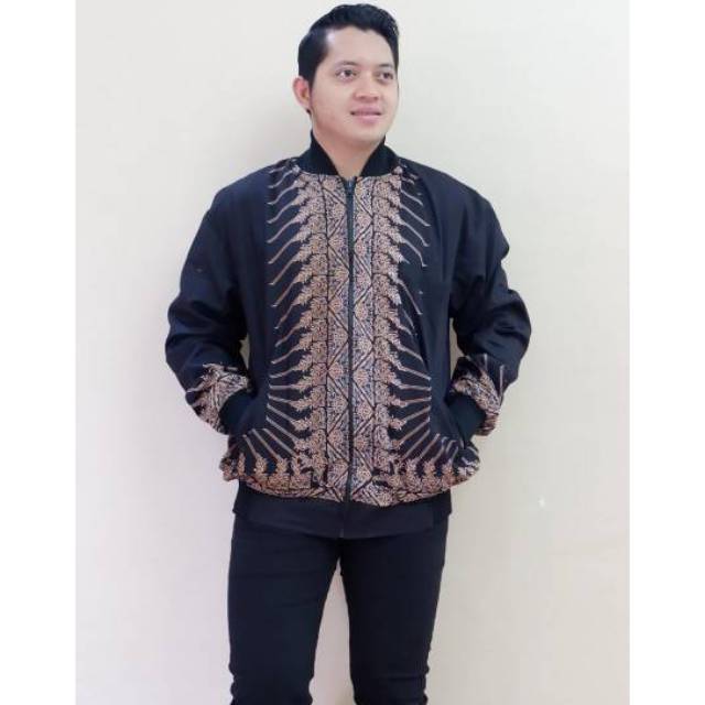 Jaket  batik lapis furing  katun batik sragenanan solo