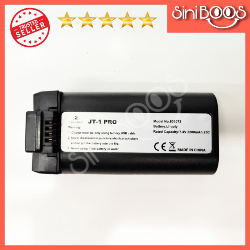 Baterai POLLTAR JT-1 Pro Battery Original Domibot EX5 Pro Eachine EX5