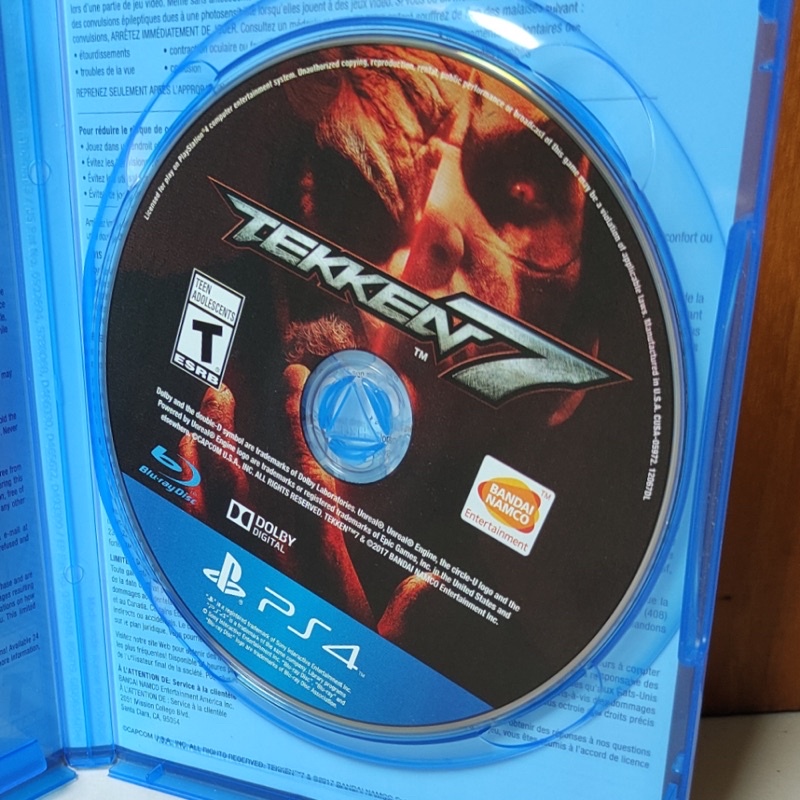 Tekken 7 PS4 Kaset Tekken 7 Teken Playstation PS 4 5 Teken7 CD BD Game Games Petualangan vr teken vi super heroes battle fighting fight multiplayer berdua dua mainan anak multi player ps5 tekken7 petualangan original ori asli