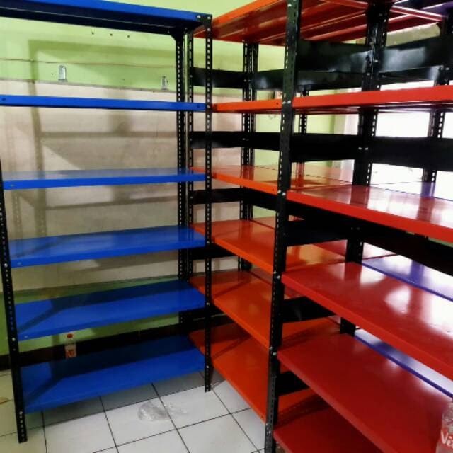 Rak gudang Besi 6 Susun P 100cm L 40cm T 2meter