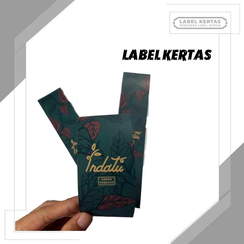LABEL KERTAS | LABEL MAKANAN | CETAK LABEL KERTAS CUSTOM