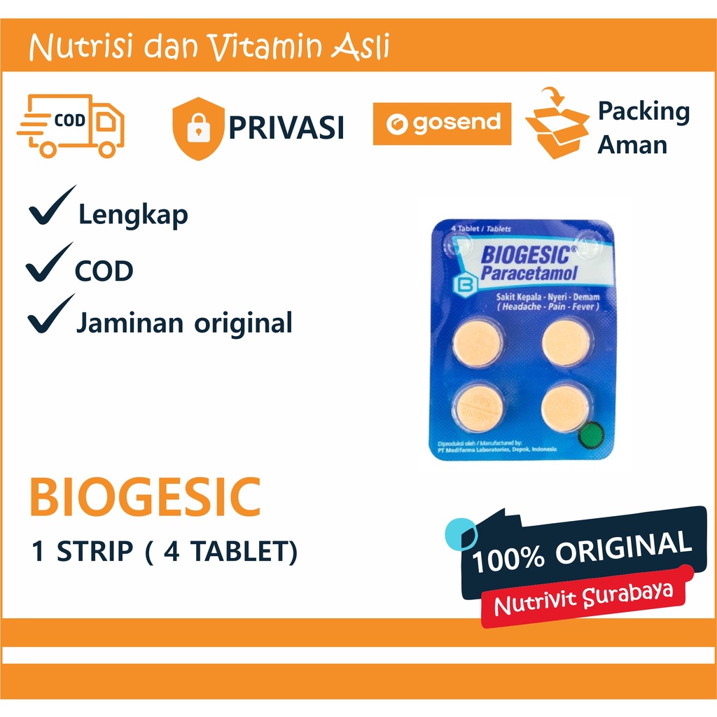 BIOGESIC 4 TABLET