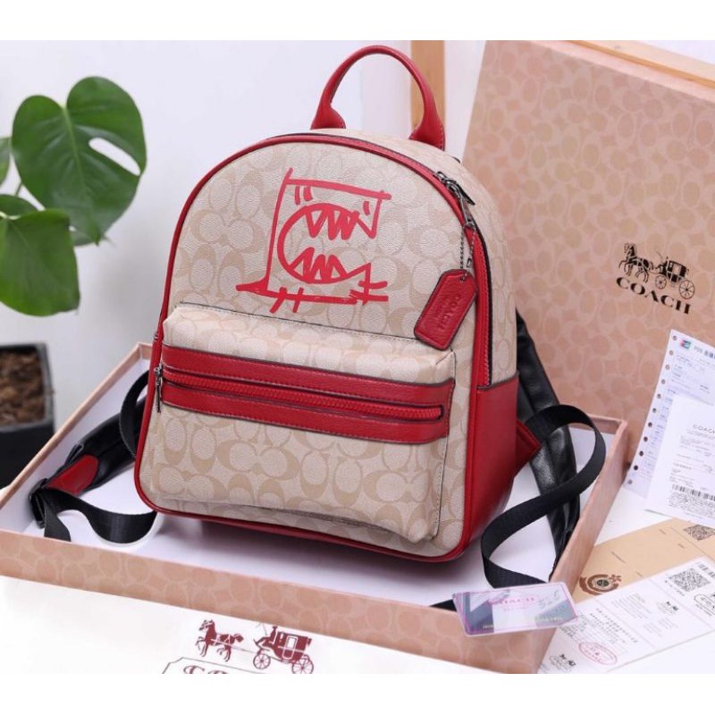 TAS RANSEL BRANDED BACKPACK COACH ORIGINAL IMPORT MEWAH SOSIALITA