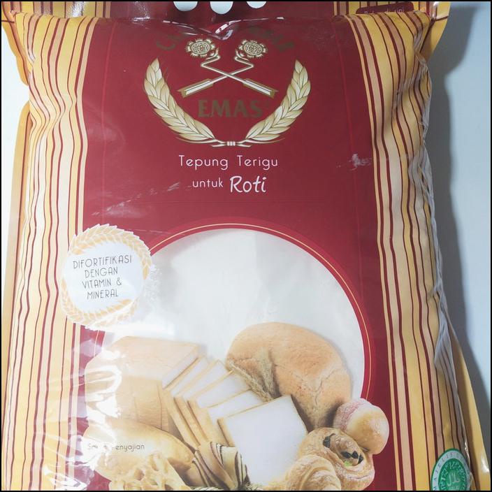 

TEPUNG TERIGU CAKRA KEMBAR EMAS ROTI 5KG