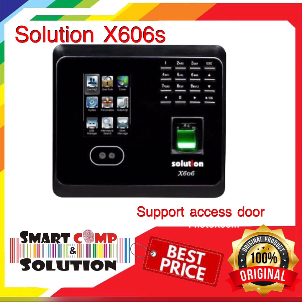 Mesin Absensi Fingerprint Solution X606s