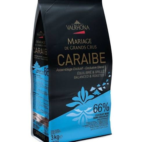

Best Seller - Valrhona Caraibe 66% 500 Gram