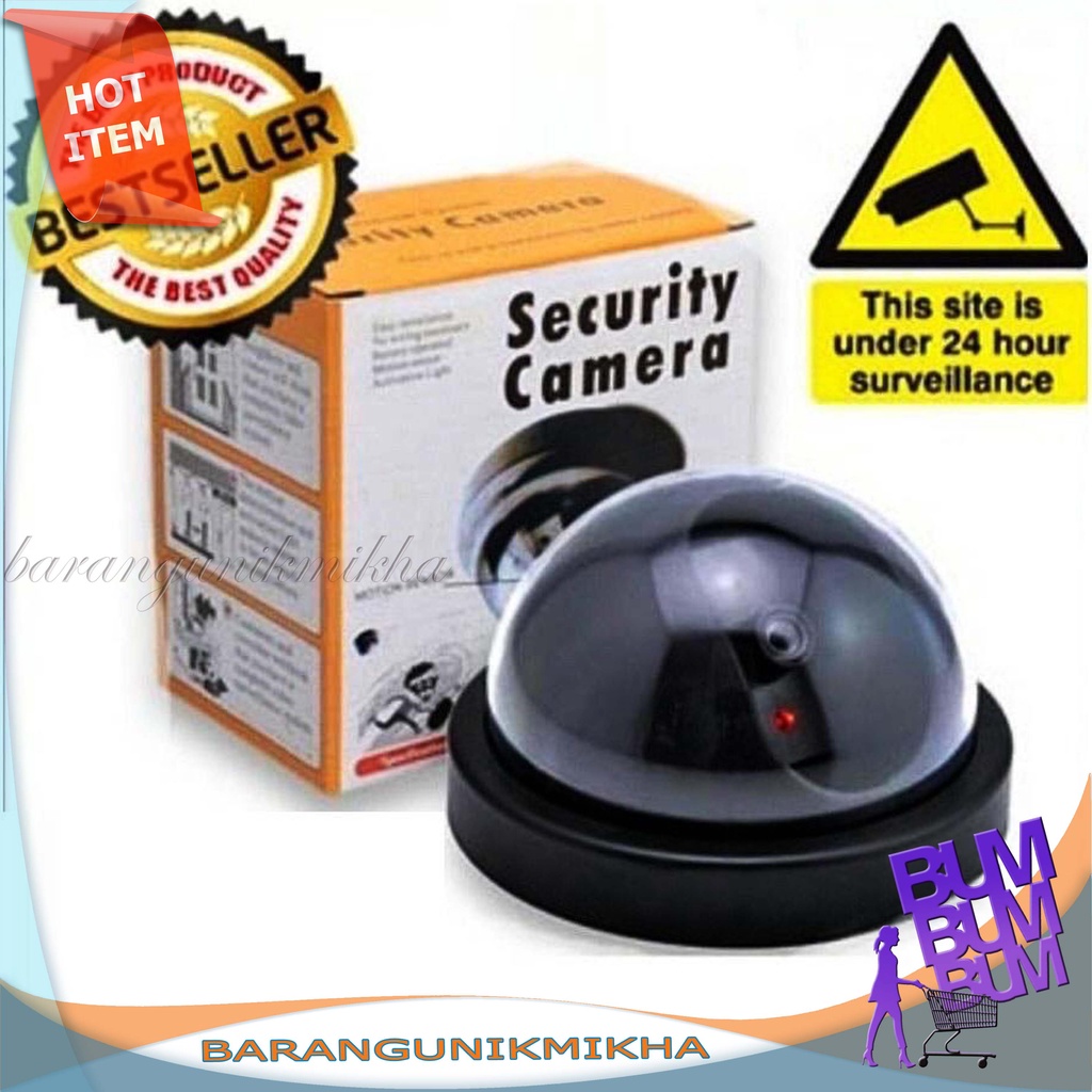 Kamera CCTV Dummy Fake Tiruan dengan baterai