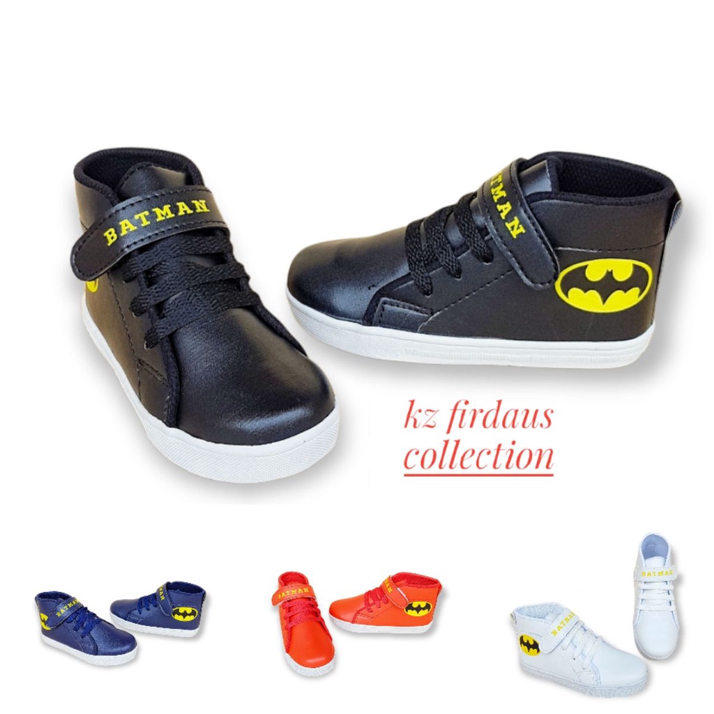 Sepatu anak Sepatu boot anak karakter batman