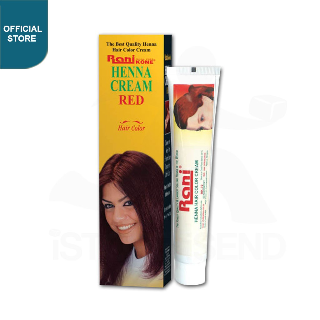 Henna Rani Kone Black Henna Hair Color Cream RK 71 Shopee Indonesia