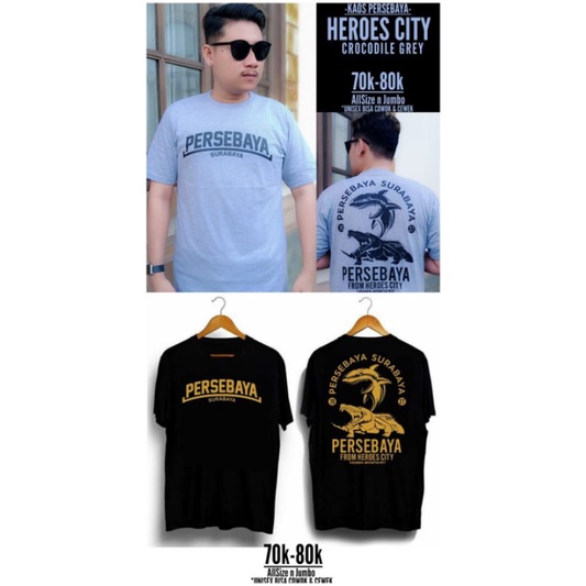 kaos bonek persebaya heroes city