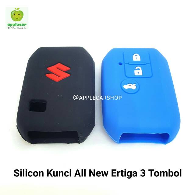 Silikon Sarung Cover Kunci Mobil New Ertiga 3 Tombol