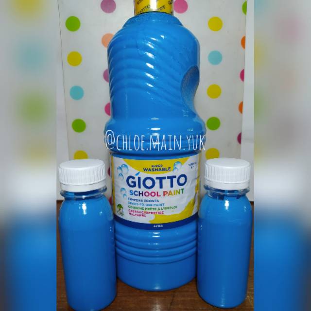 

Giotto school paint - biru