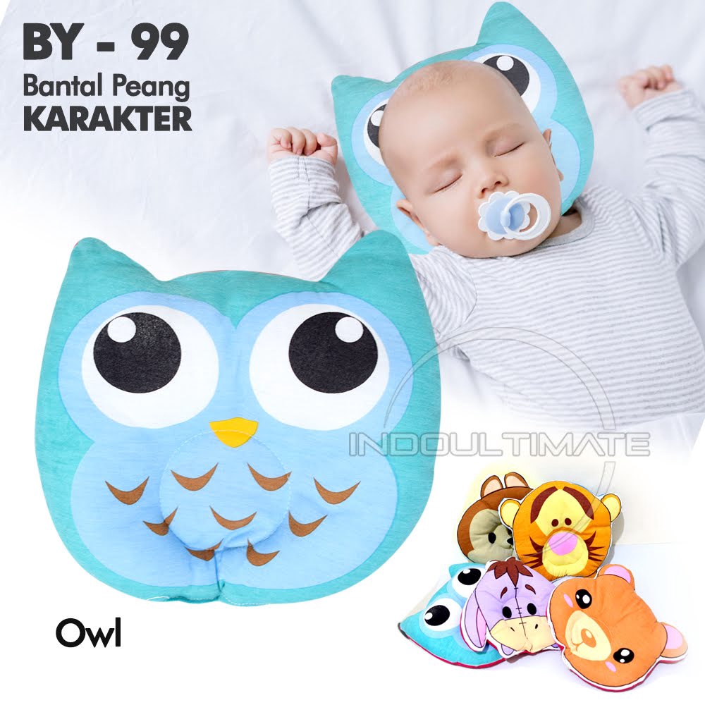 BABY LEON Bantal Anti Peyang Bayi / Bantal Boneka Bayi BY-99 Newborn/Bantal Ibu menyusui