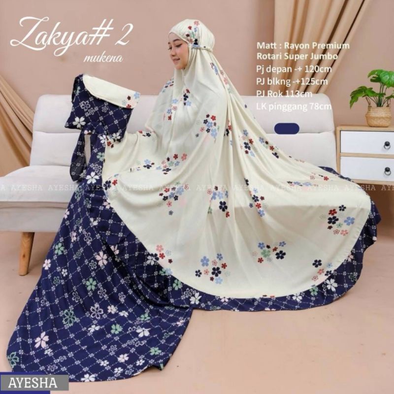 [NEW] MUKENA FASHION MUSLIM // ZAKYA BY AYESHA