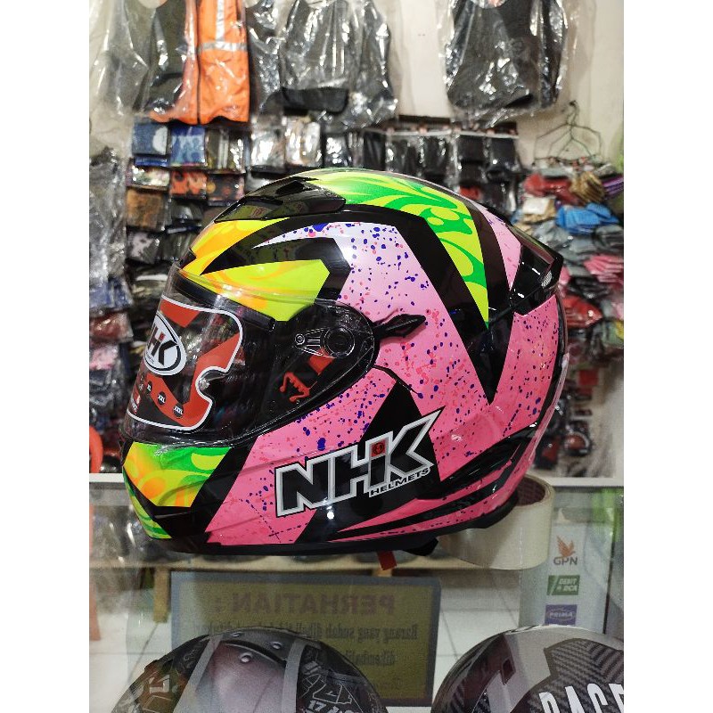 Helm NHK rx9 carrel winter pink