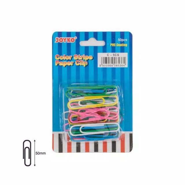 

Joyko Trigonal Clip / Paper Clip / Penjepit Klip Kertas C-5CS