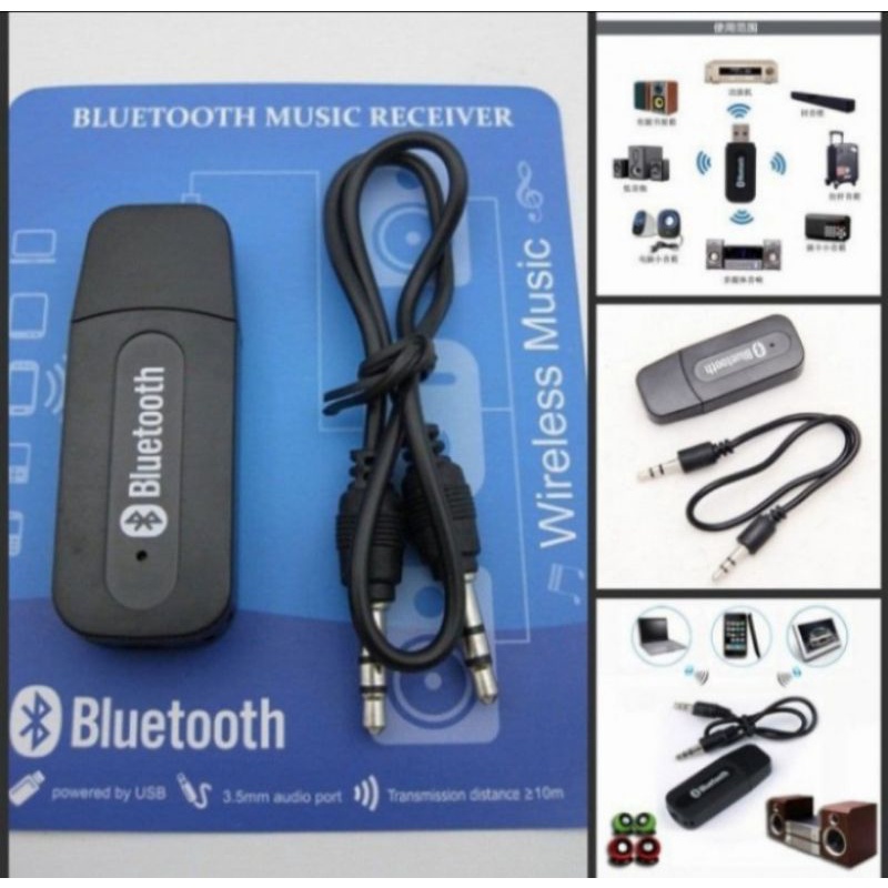 Bluetooth audio  Reciver USB -kabel  Aux bluetooth