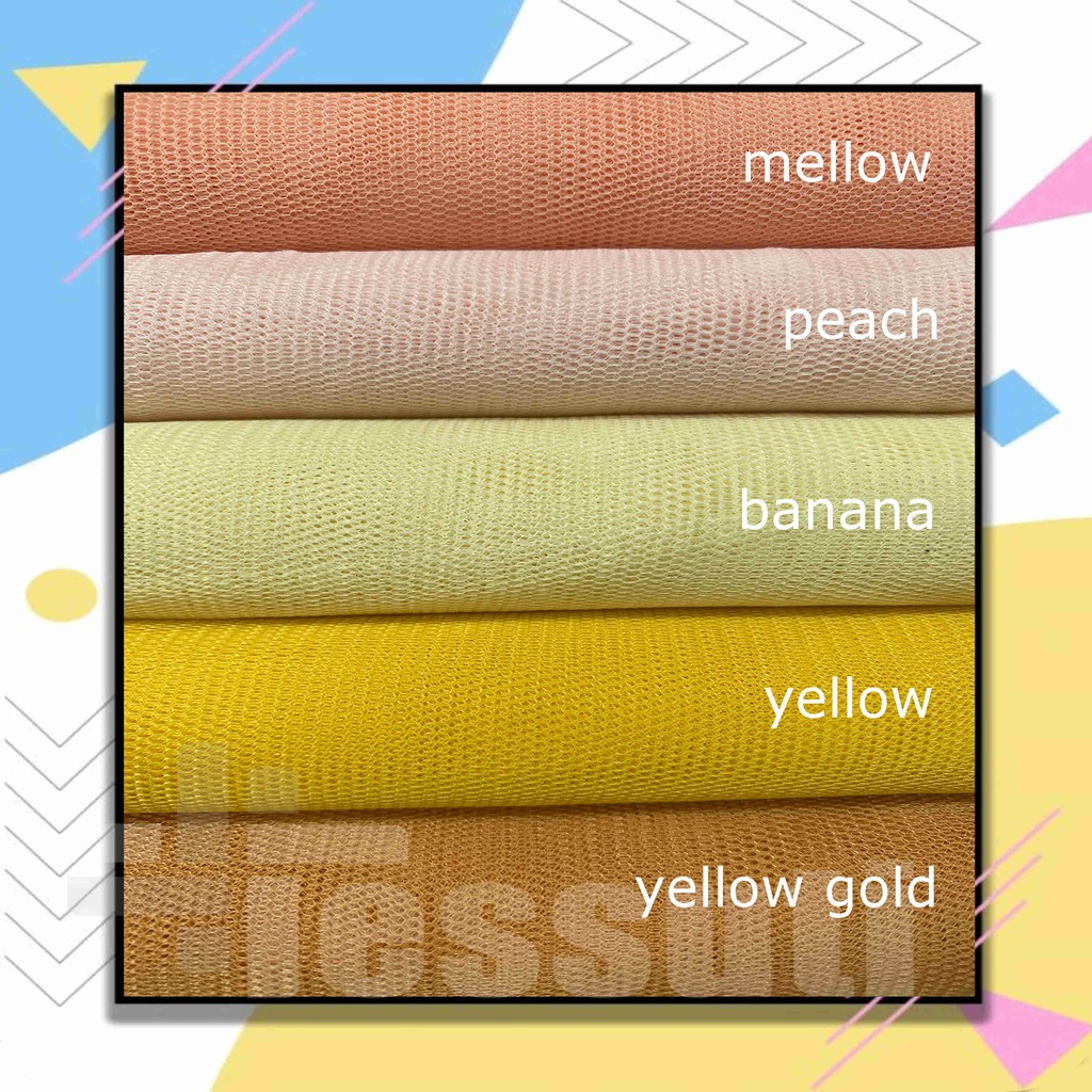 KAIN TILE HALUS POLOS / SOFT TULLE