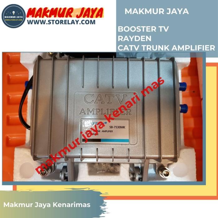 Signal Booster Tv/Catv Trunk Amplier/Pengkuat Signal Tv Bisa Dibagi 50Tv