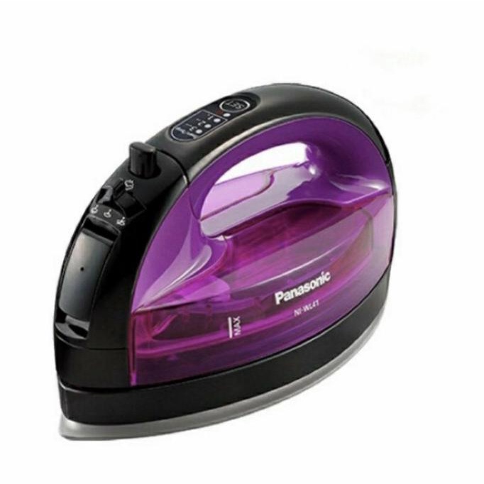 Setrika Uap Tanpa Kabel Panasonic Cordless Iron NI-WL41