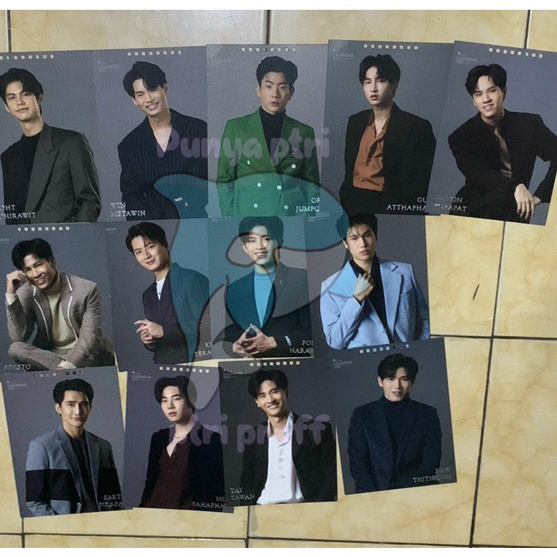 Poscard Calendar GMMTV 2022