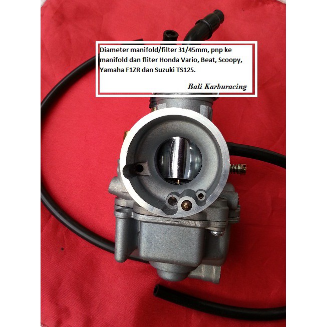 Karbu PE24 Keihin setingan tuner Sudco jamin RPM lewat 15.000 PnP ke Vario Beat Scoopy F1ZR TS125