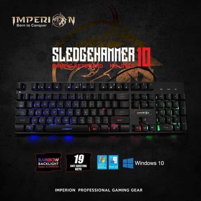 KEYBOARD GAMING IMPERION SLEDGEHAMMER 10