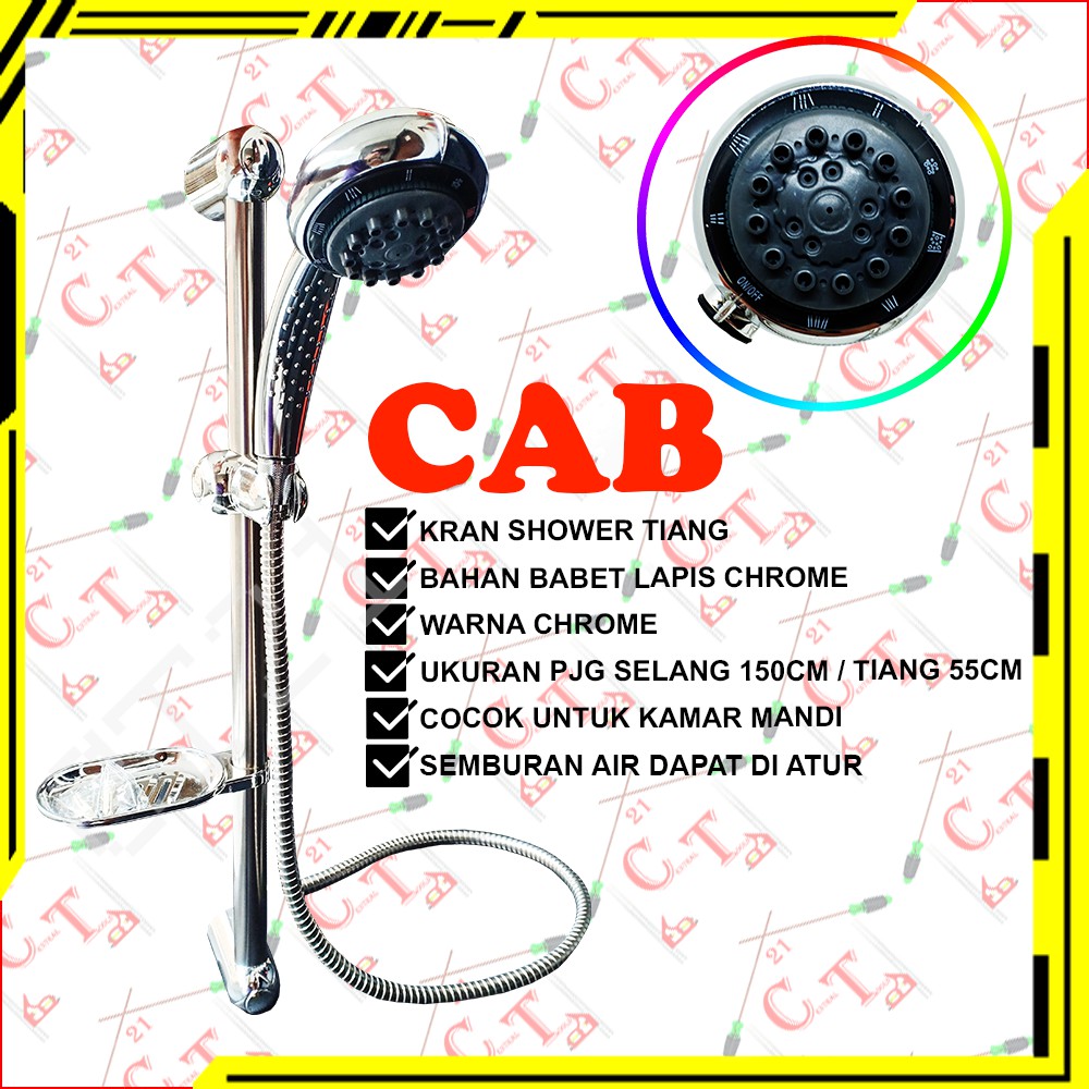 Shower Tiang CAB - Shower Kamar Mandi