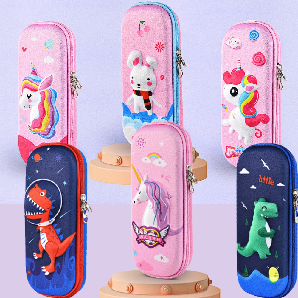 

Tempat Tepak Kotak Pensil Anak Laki Laki Perempuan Karakter 3D PC0003