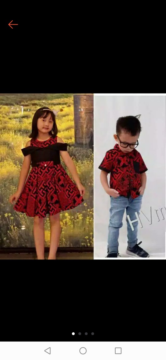 Couple  Batik / Batik Anak / Vj