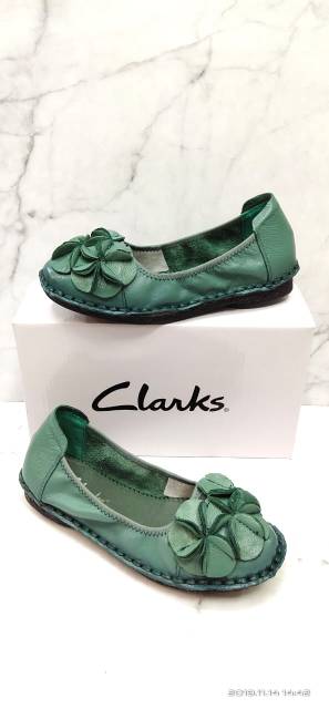 CLARKS BUNGA 5518 / SEPATU KULIT CLARKS WANITA