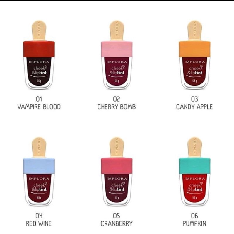 IMPLORA CHEEK&amp;LIPTINT/LIPTINT/LIPSTIK