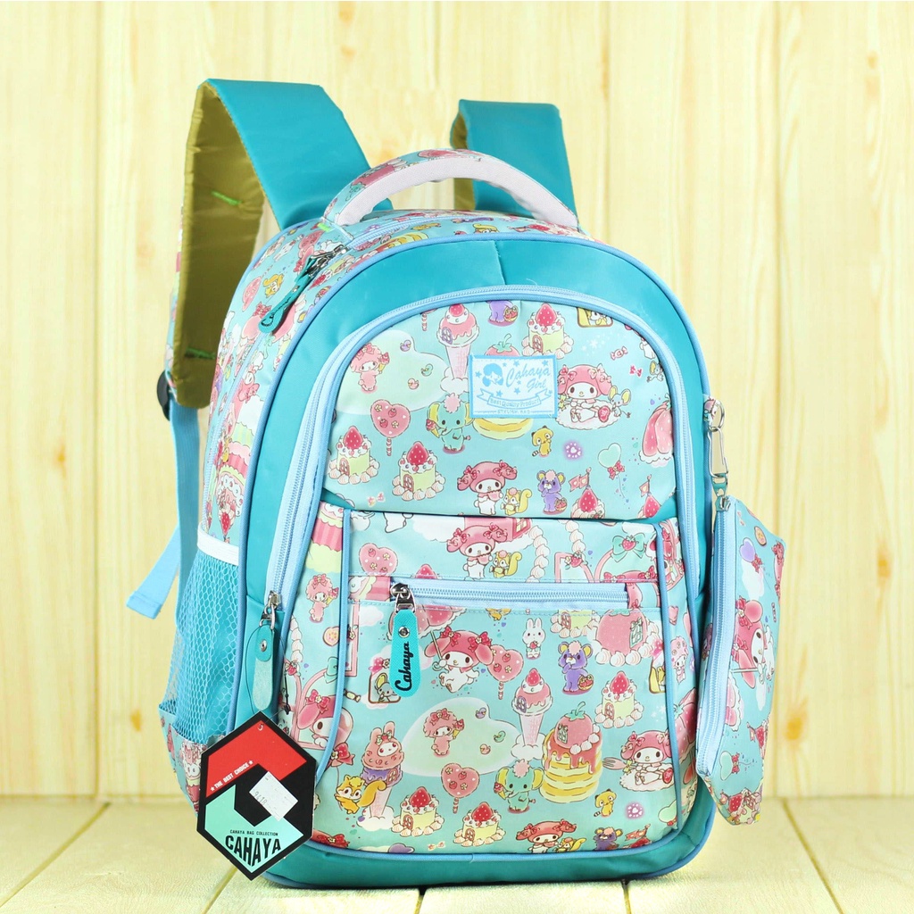 Tas Sekolah Anak Perempuan Ransel TK SD Termurah Awet Lucu My Melody Bagus Stylish Fashionable Terbaru Krakter Kartun  Tebal