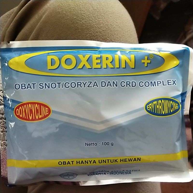 DOXERIN + OBAT PERNAFASAN DOSIS TINGGI