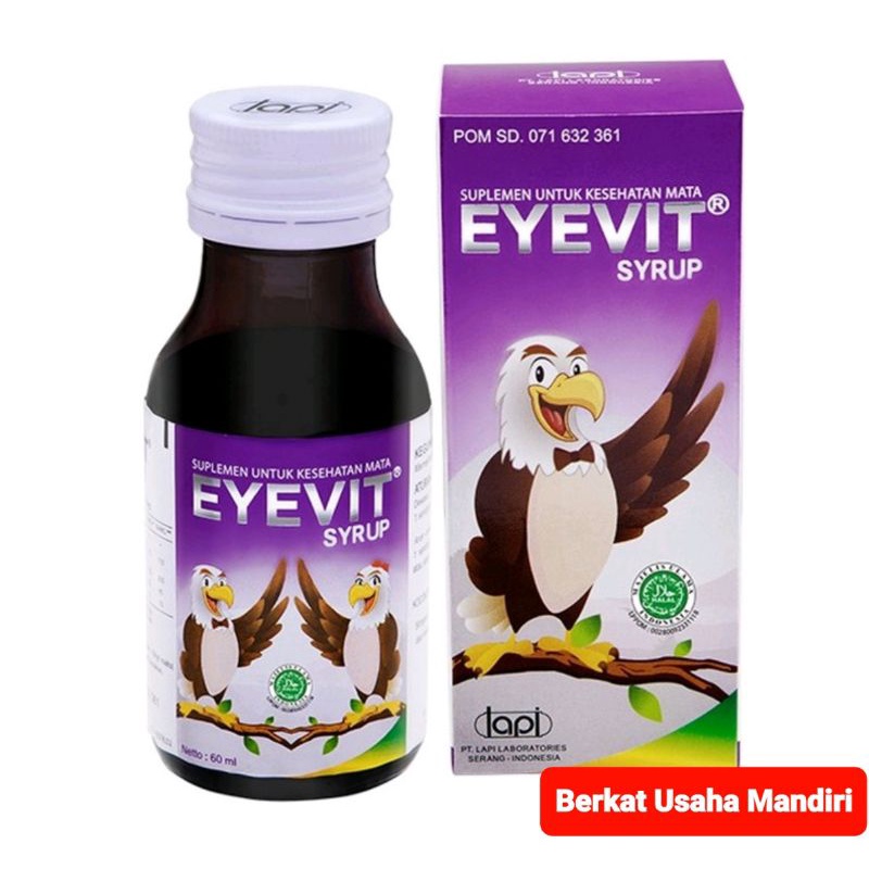 Eyevit syrup 60ml Vitamin Mata buat Anak anak