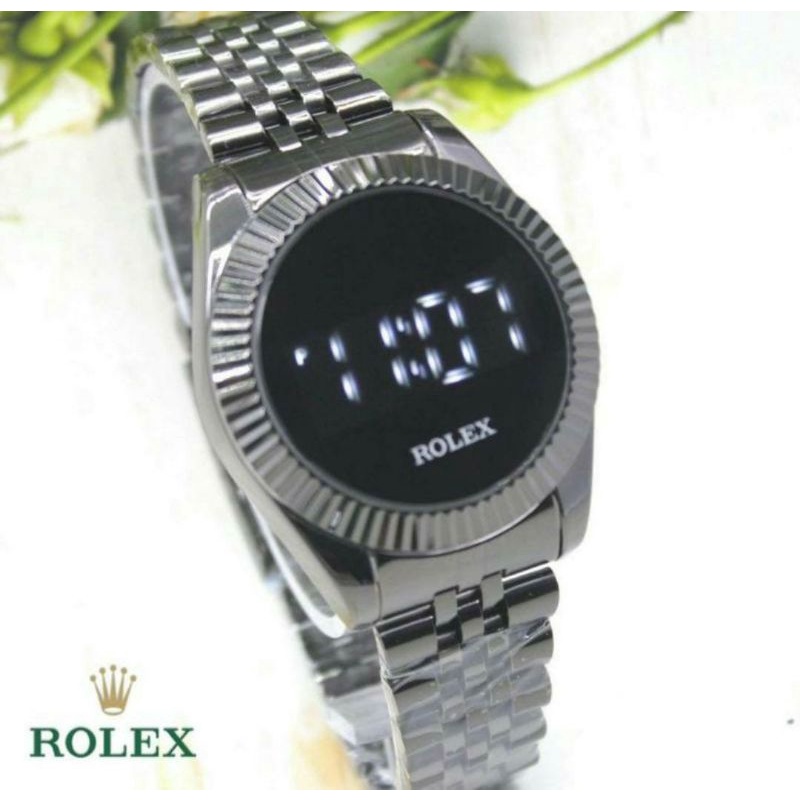 JAM TANGAN STAINLESS DIGITAL TOUCHSCREEN BUSINESS LIMITED TERLARIS TOUCHWATCH STAINLESS STRAP