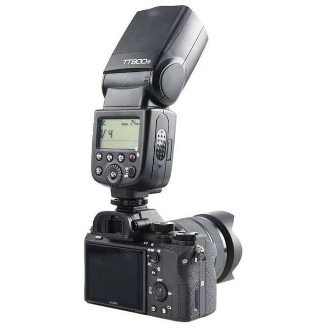 Paket flash godox TT-600S TT600S for SONY + battrey ENELOOP A2 isi 4