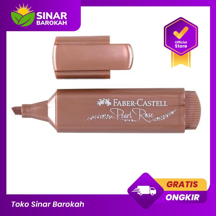 

FABER CASTELL TEXLINER 46 METALIC PEARL ROSE 154626