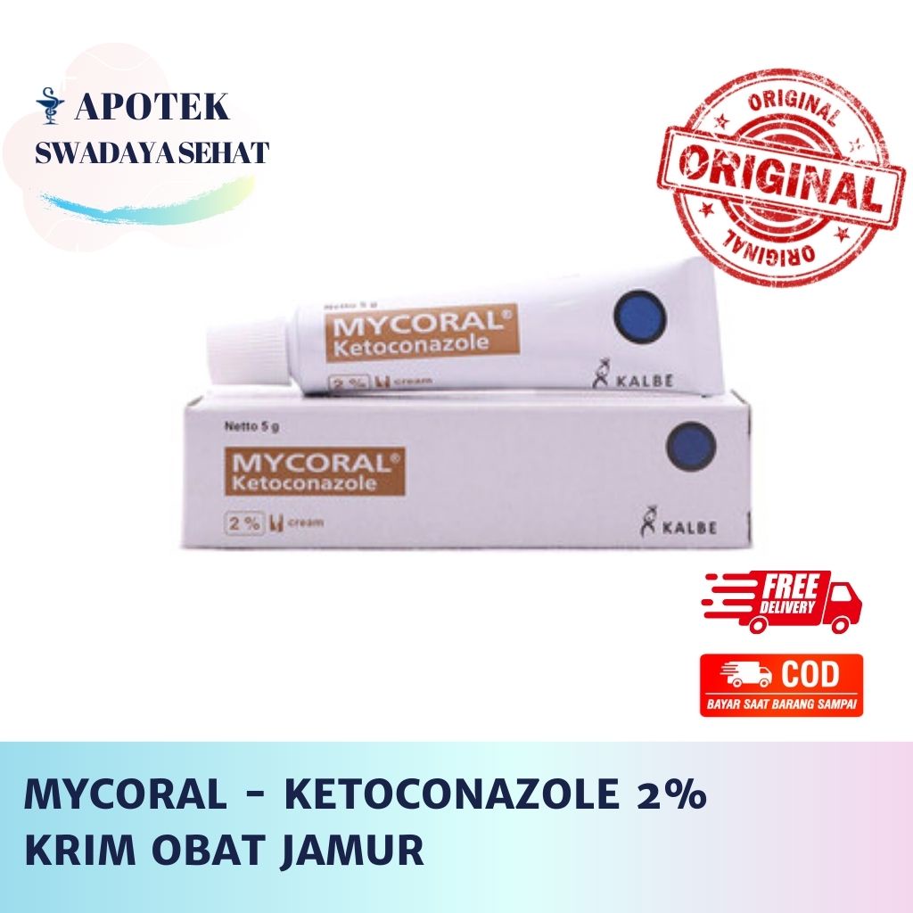 MYCORAL KRIM ANTI JAMUR 5GR