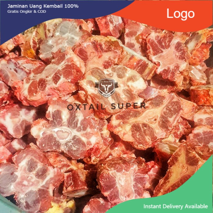 

BUNTUT SAPI / OXTAIL CENTER CUT RING 1KG